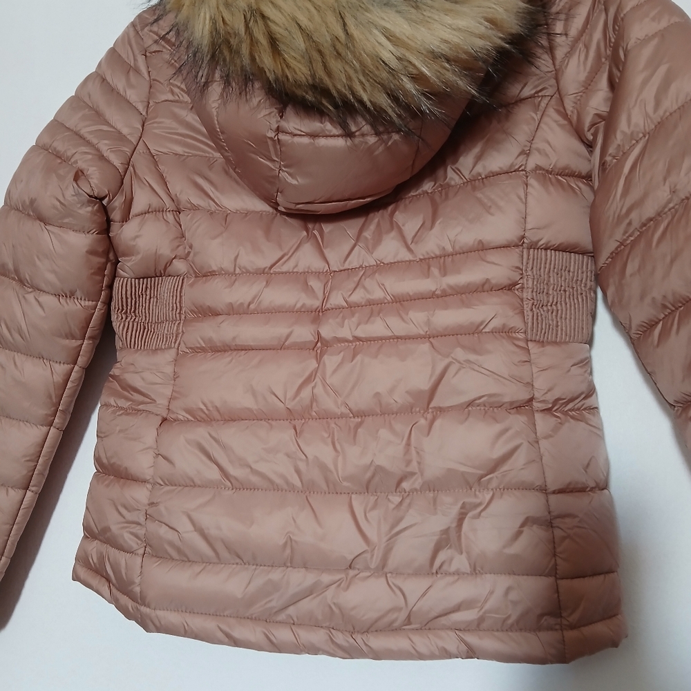 Polu Wonderful  Women's Tan Puffer Jacket Size S - Picture 5 of 16